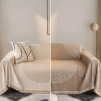 Reversible Arches Chenille Sofa Cover