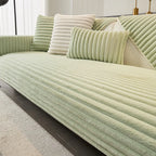Ribbed Bunny Fleece Seat Cover