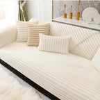Ribbed Bunny Fleece Seat Cover