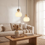 Ribbed Pumpkin Mini Pendant Lamp