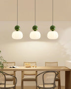Ribbed Pumpkin Mini Pendant Lamp