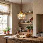 Ripple Glass Pendant Light