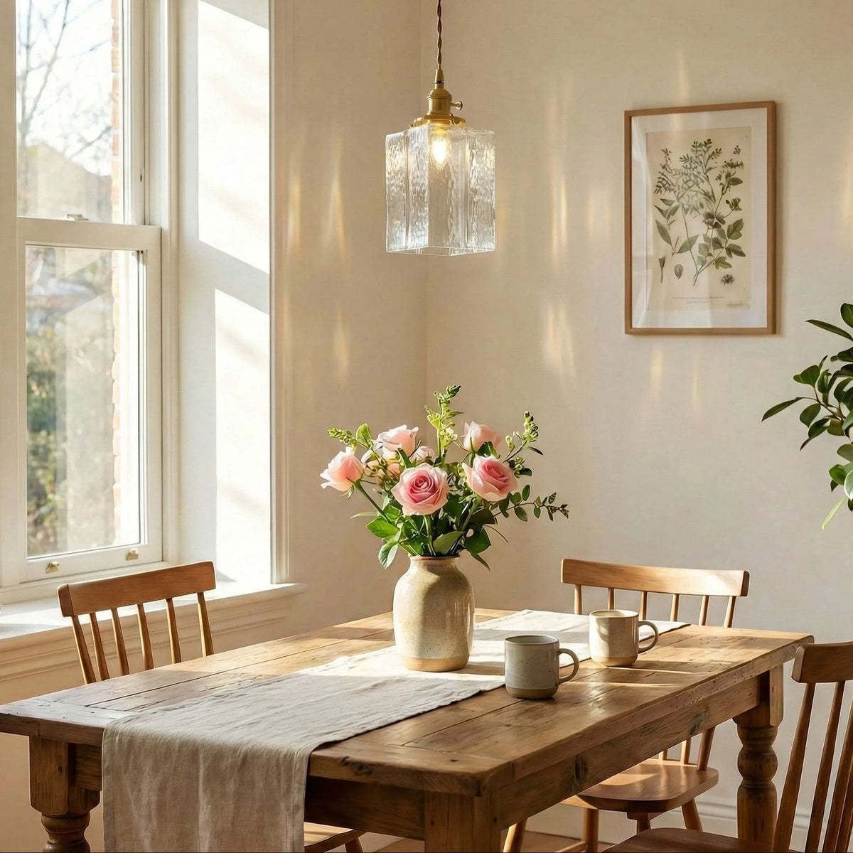 Ripple Glass Pendant Light