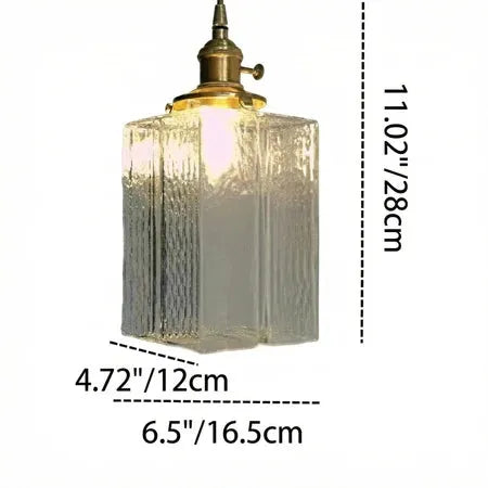 Ripple Glass Pendant Light