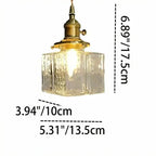 Ripple Glass Pendant Light