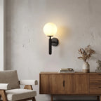 Ripple or Milk Glass Wall Light