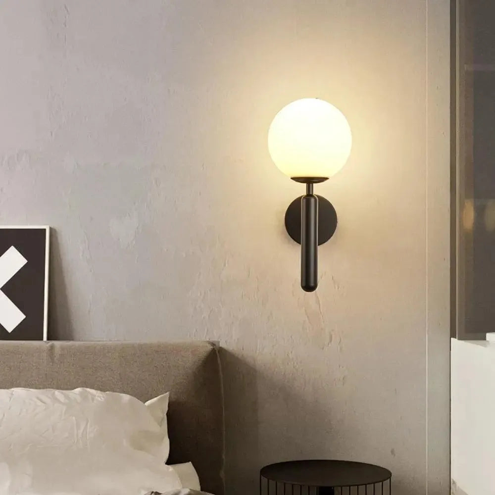 Ripple or Milk Glass Wall Light