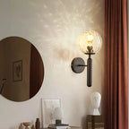 Ripple or Milk Glass Wall Light