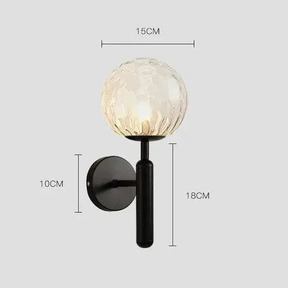 Ripple or Milk Glass Wall Light