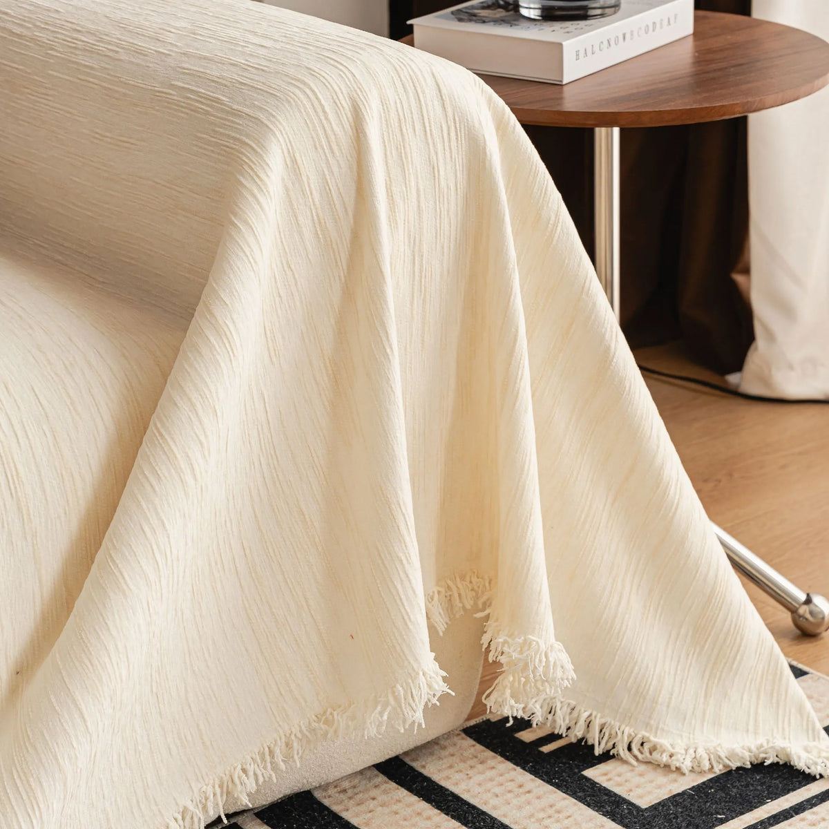 Ripple Texture Chenille Sofa Cover