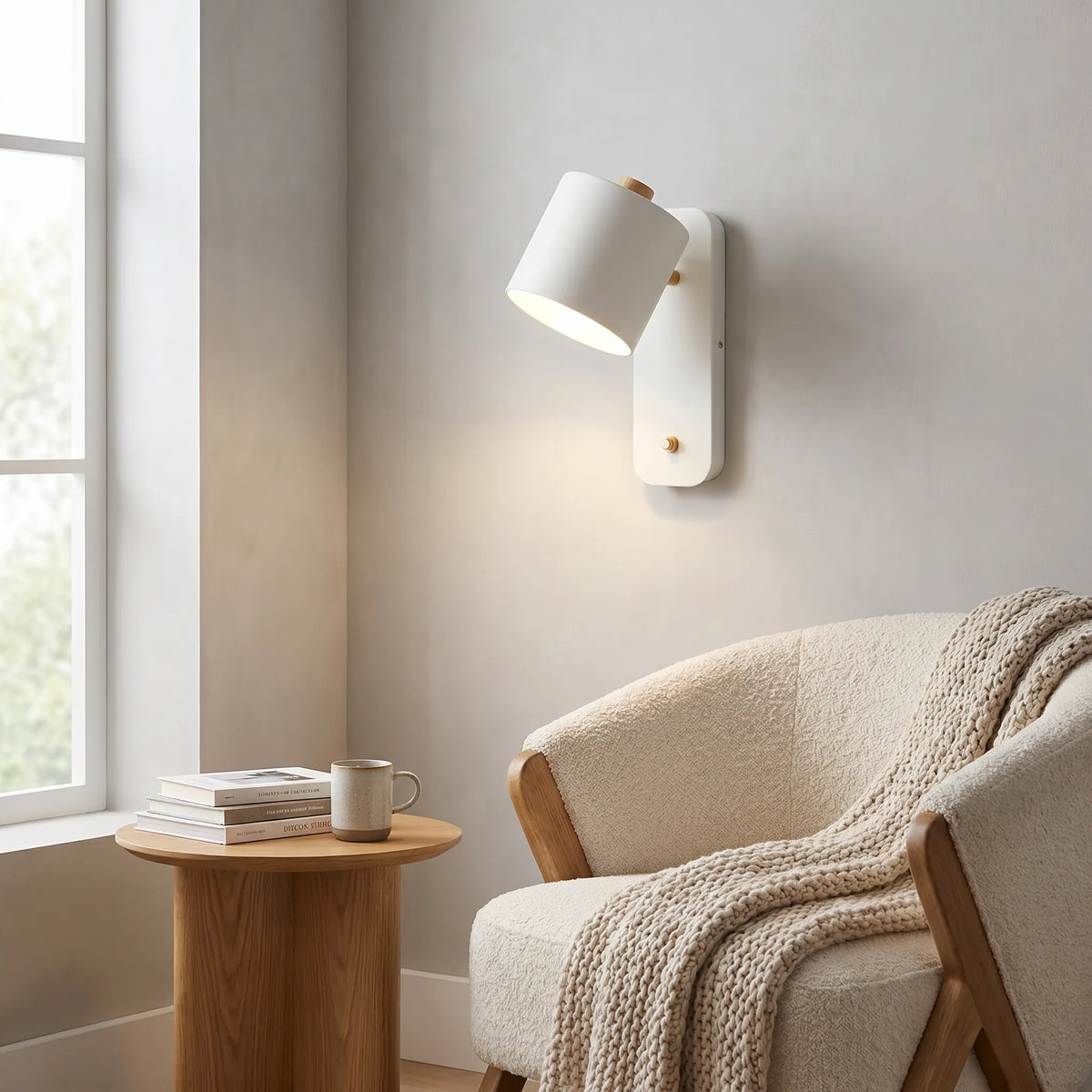 Rotating Cylinder Wall Light