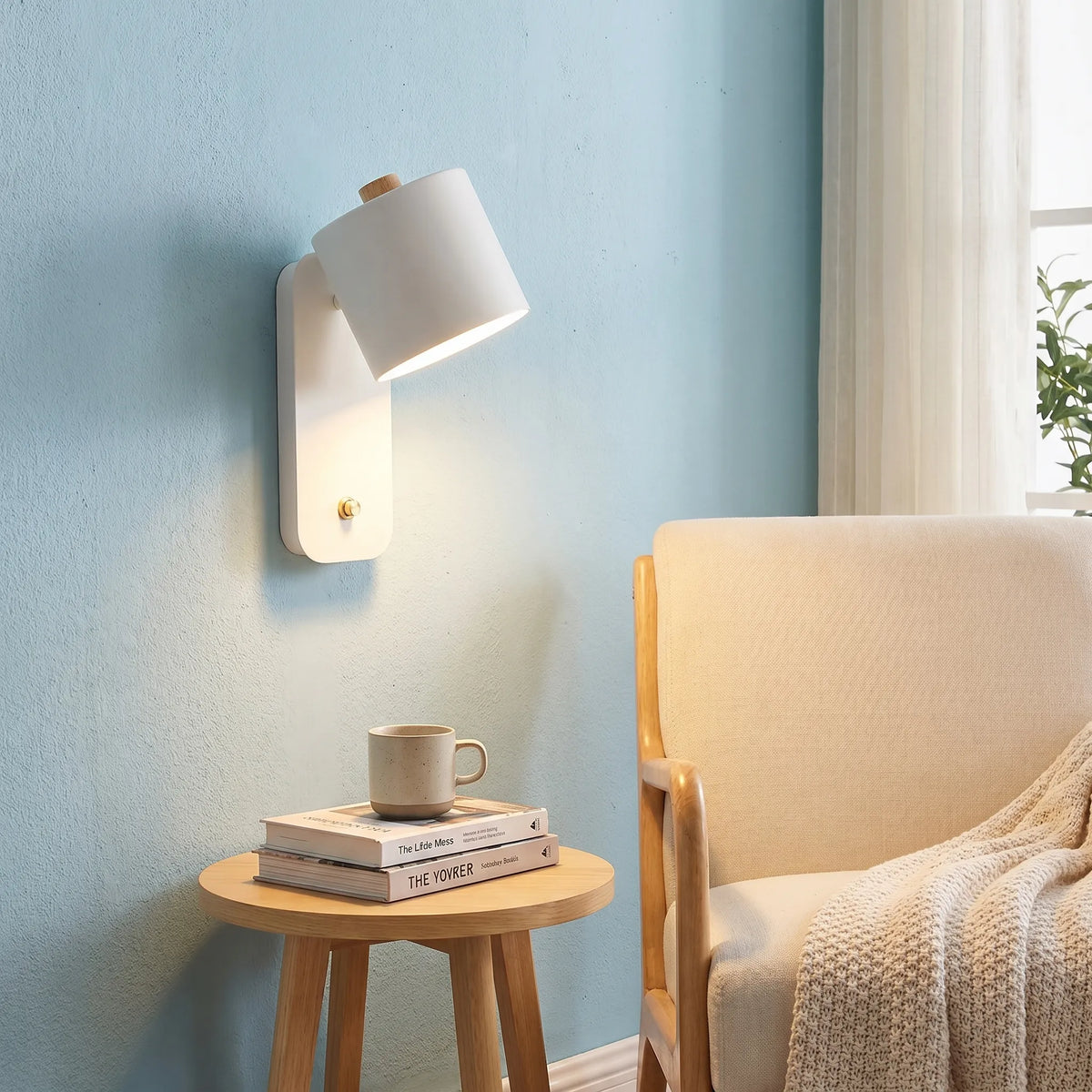 Rotating Cylinder Wall Light