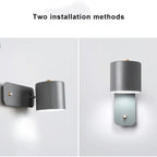 Rotating Cylinder Wall Light