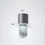 Rotating Cylinder Wall Light