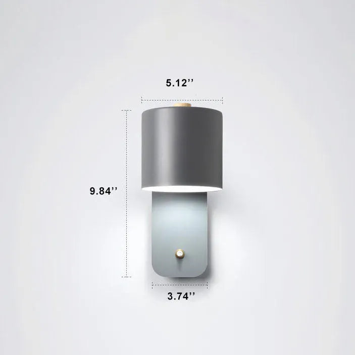 Rotating Cylinder Wall Light