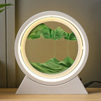 Rotating Sand Art Cordless Lamp