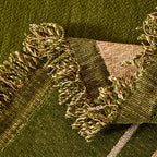 Safari Jacquard Fringe Sofa Cover