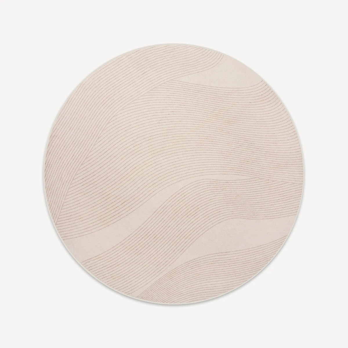 Sand Wave Round Rug