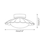 Scalloped Cloud LED Ceiling Light