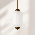Scalloped Glass Pendant Light
