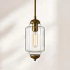 Scalloped Glass Pendant Light
