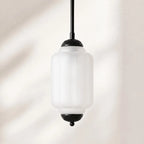 Scalloped Glass Pendant Light
