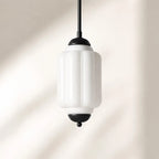 Scalloped Glass Pendant Light