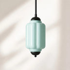 Scalloped Glass Pendant Light