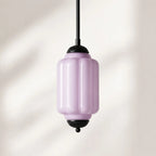Scalloped Glass Pendant Light