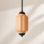 Scalloped Glass Pendant Light