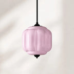 Scalloped Glass Pendant Light