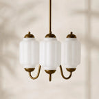 Scalloped Glass Pendant Light