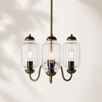 Scalloped Glass Pendant Light