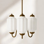 Scalloped Glass Pendant Light