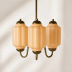 Scalloped Glass Pendant Light