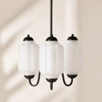 Scalloped Glass Pendant Light