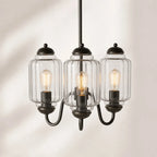 Scalloped Glass Pendant Light