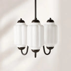 Scalloped Glass Pendant Light