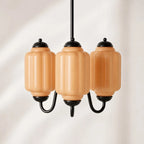 Scalloped Glass Pendant Light