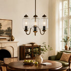 Scalloped Glass Pendant Light