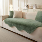 Scandi Faux Fur Sofa Seat Cover