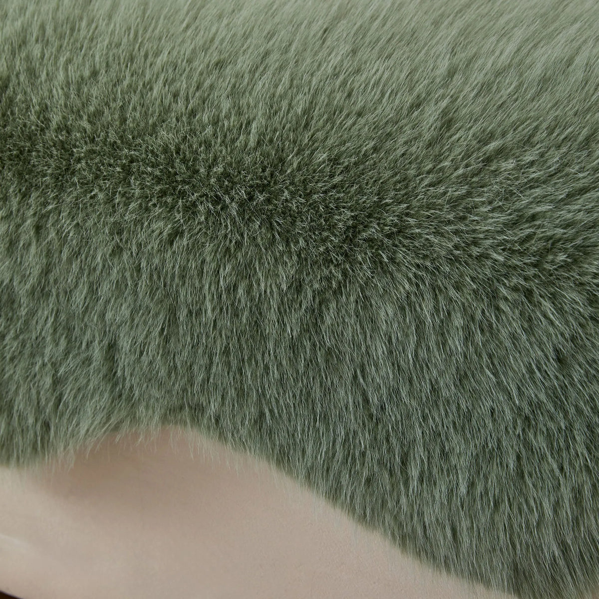 Scandi Faux Fur Sofa Seat Cover