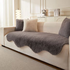 Scandi Faux Fur Sofa Seat Cover