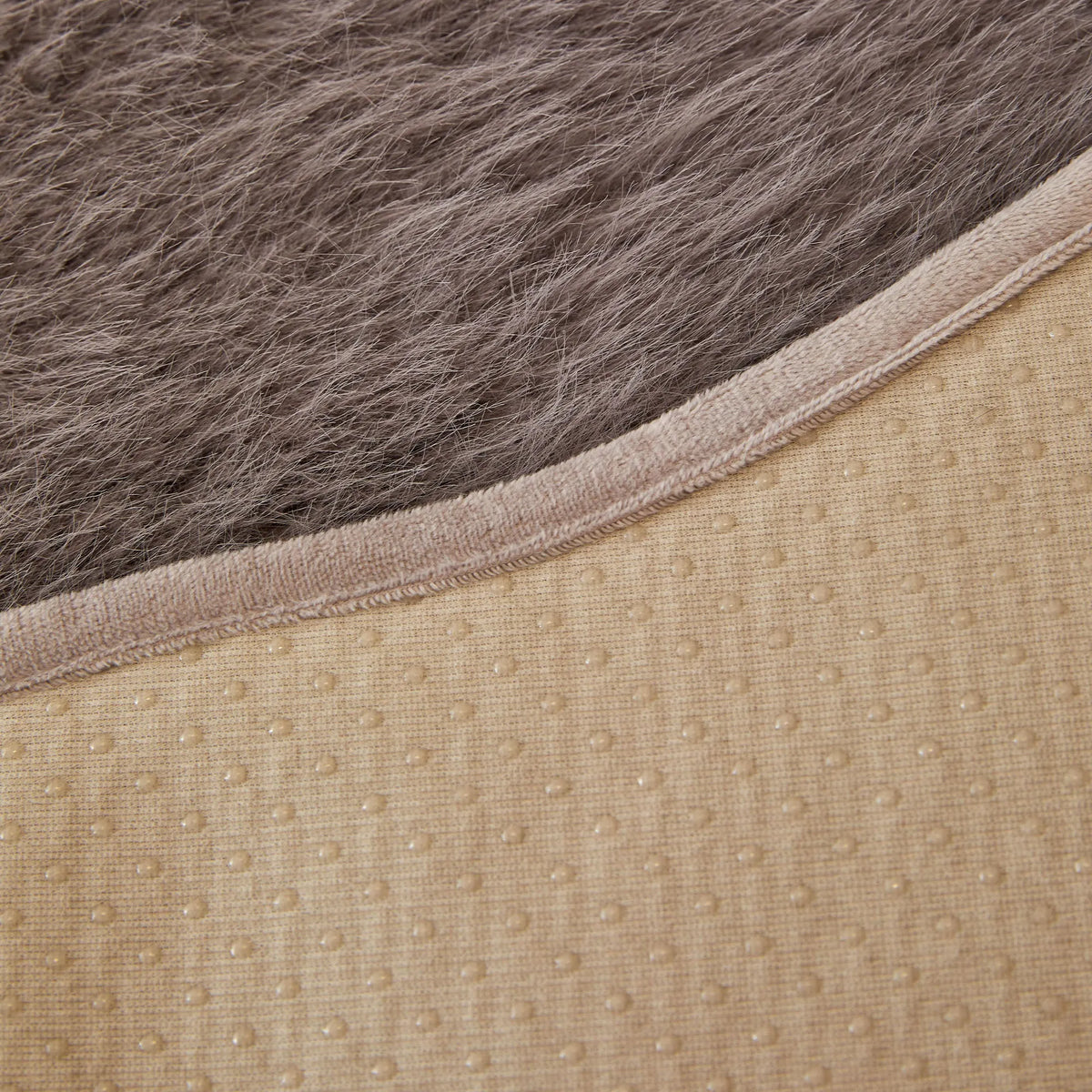 Scandi Faux Fur Sofa Seat Cover