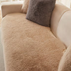 Scandi Faux Fur Sofa Seat Cover