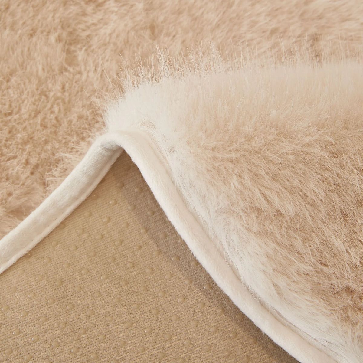 Scandi Faux Fur Sofa Seat Cover