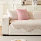 Scandi Faux Fur Sofa Seat Cover