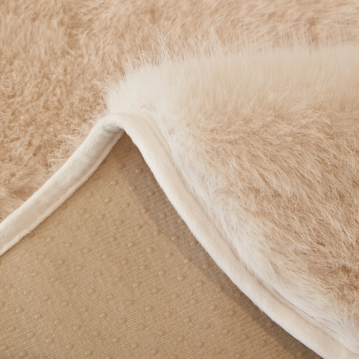 Scandi Faux Fur Sofa Seat Cover