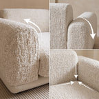 Sculpted Chenille Modular Sofa Cover