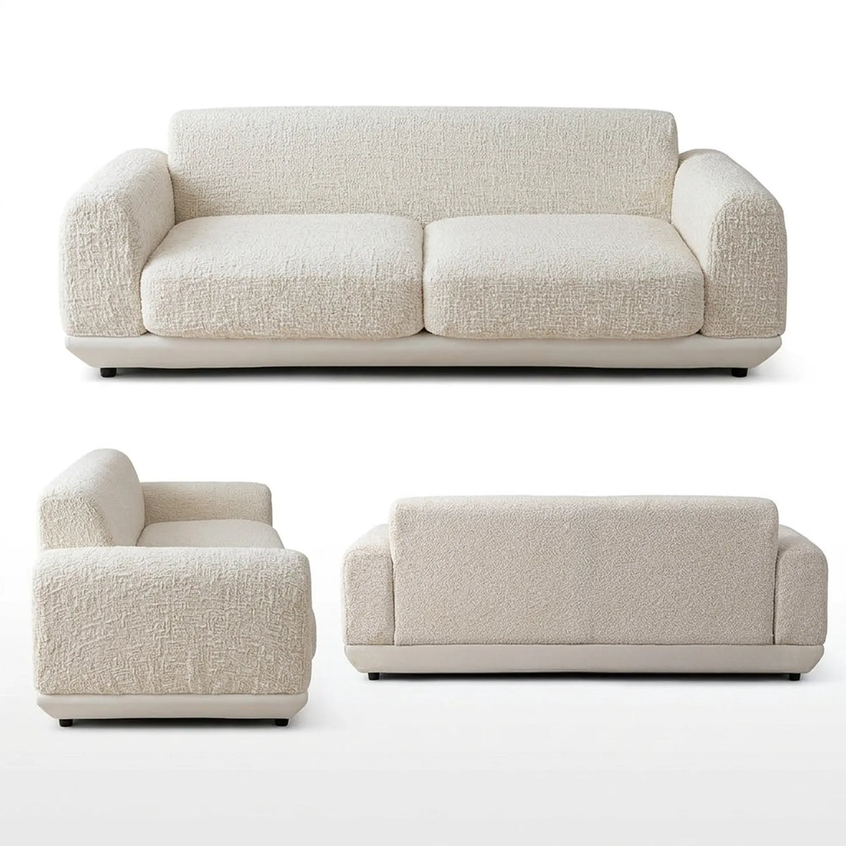 Sculpted Chenille Modular Sofa Cover